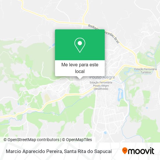 Marcio Aparecido Pereira mapa
