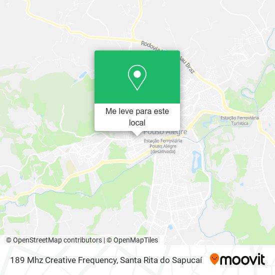 189 Mhz Creative Frequency mapa