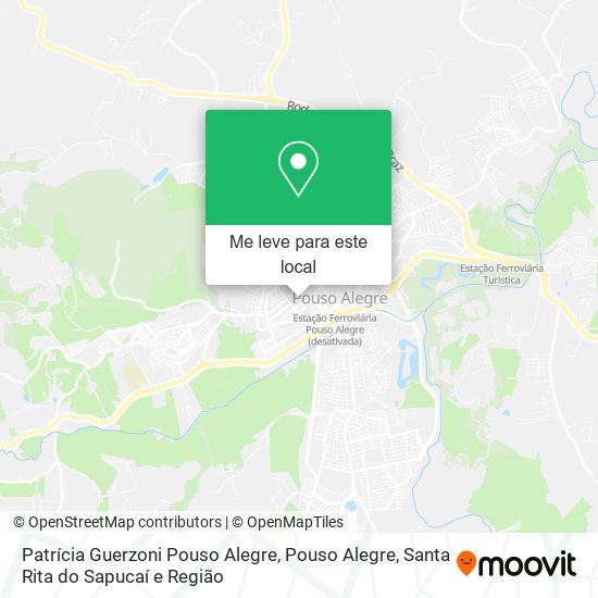 Patrícia Guerzoni Pouso Alegre mapa