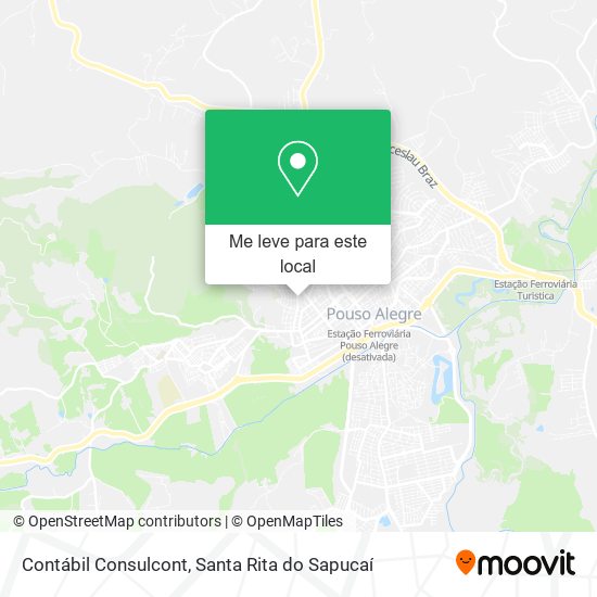 Contábil Consulcont mapa