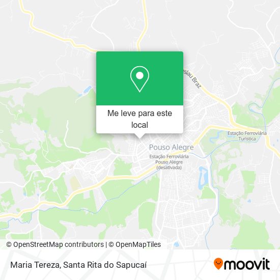 Maria Tereza mapa