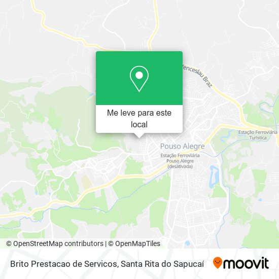 Brito Prestacao de Servicos mapa