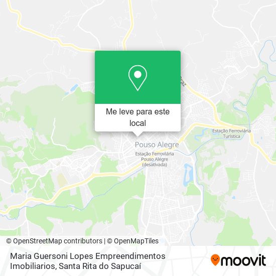 Maria Guersoni Lopes Empreendimentos Imobiliarios mapa