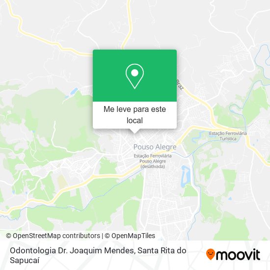 Odontologia Dr. Joaquim Mendes mapa