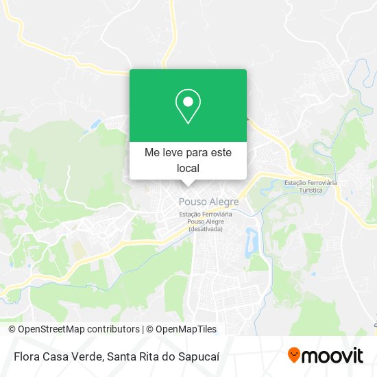 Flora Casa Verde mapa