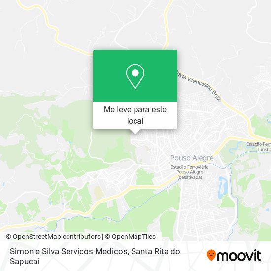 Simon e Silva Servicos Medicos mapa