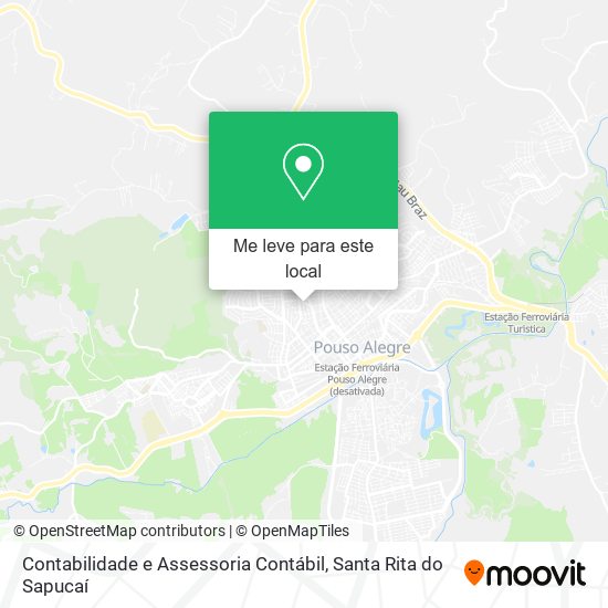 Contabilidade e Assessoria Contábil mapa