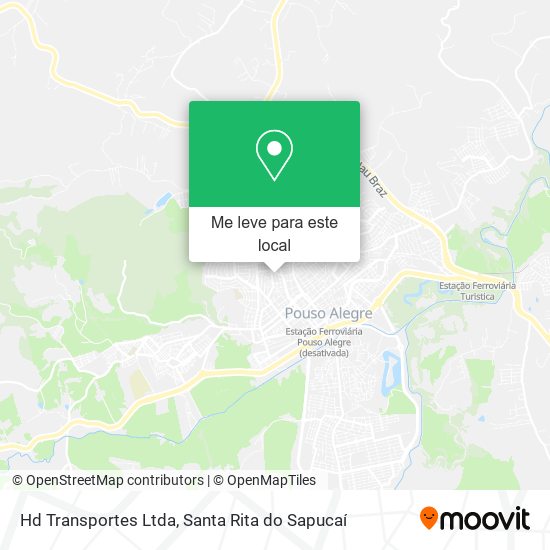 Hd Transportes Ltda mapa