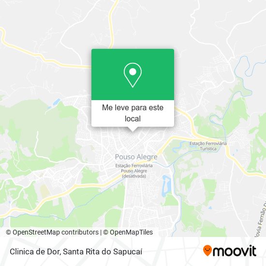 Clinica de Dor mapa