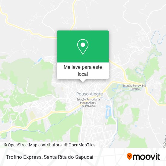 Trofino Express mapa