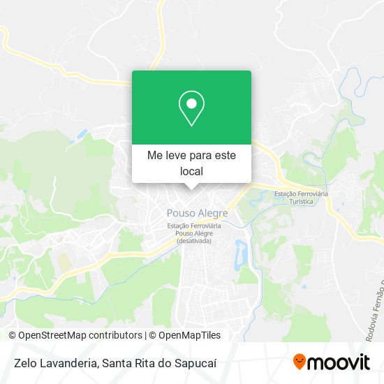 Zelo Lavanderia mapa