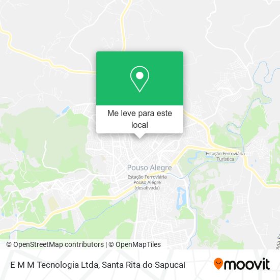 E M M Tecnologia Ltda mapa