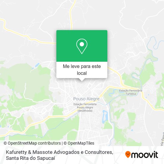 Kafuretty & Massote Advogados e Consultores mapa