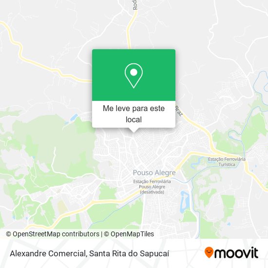 Alexandre Comercial mapa