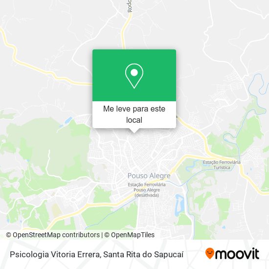 Psicologia Vitoria Errera mapa