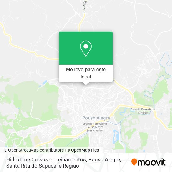 Hidrotime Cursos e Treinamentos mapa