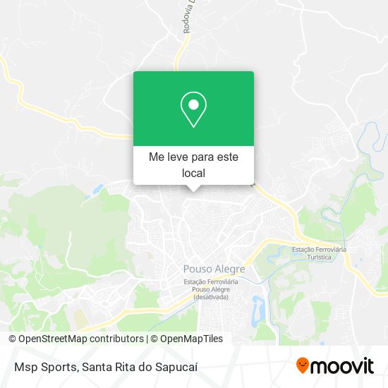 Msp Sports mapa