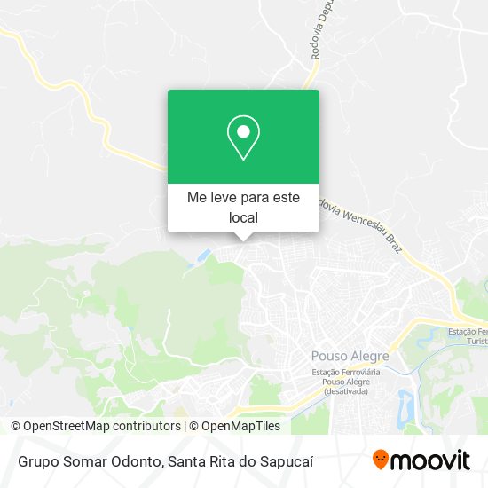 Grupo Somar Odonto mapa