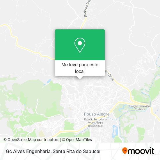 Gc Alves Engenharia mapa