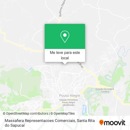 Massafera Representacoes Comerciais mapa