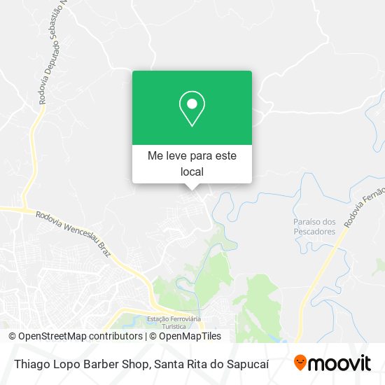 Thiago Lopo Barber Shop mapa