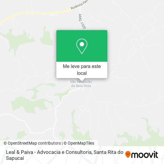 Leal & Paiva - Advocacia e Consultoria mapa