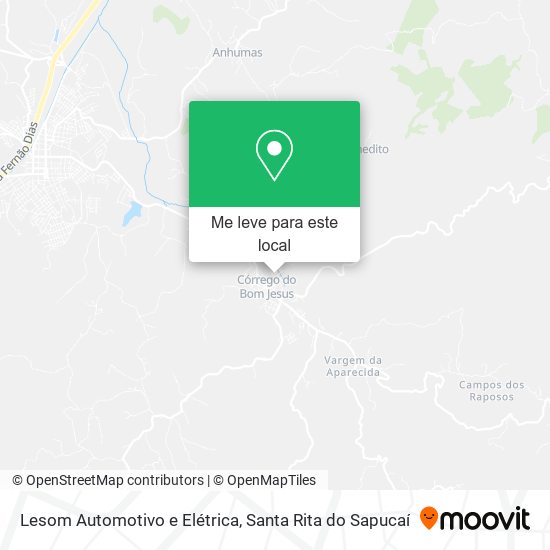 Lesom Automotivo e Elétrica mapa