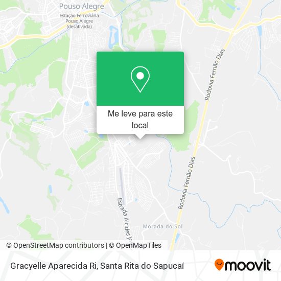 Gracyelle Aparecida Ri mapa