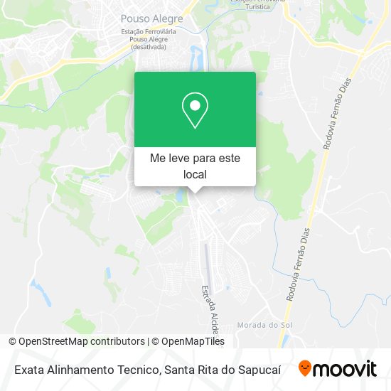 Exata Alinhamento Tecnico mapa