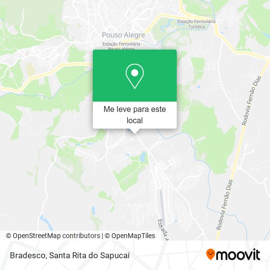 Bradesco mapa