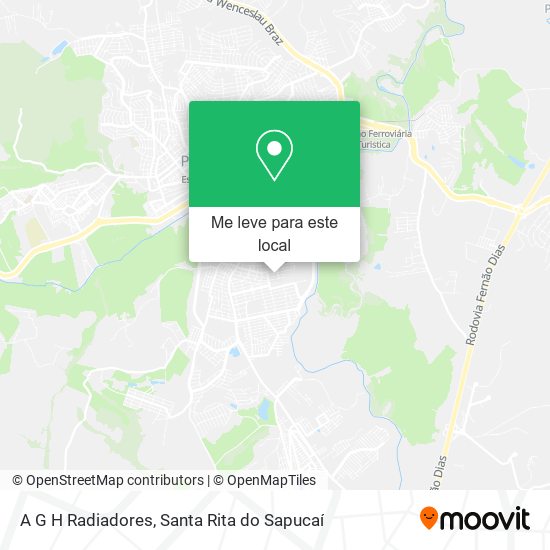 A G H Radiadores mapa