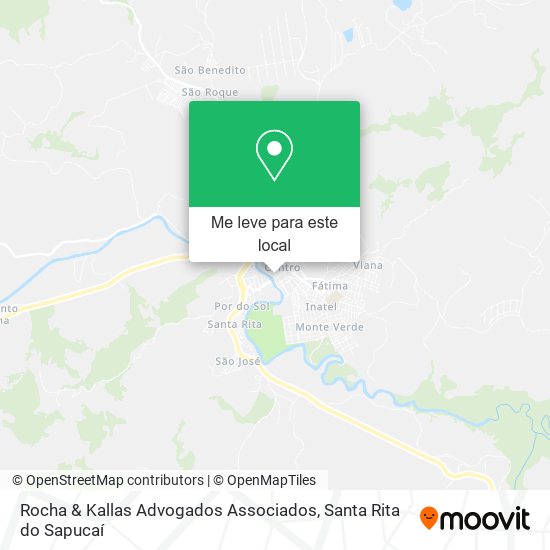 Rocha & Kallas Advogados Associados mapa