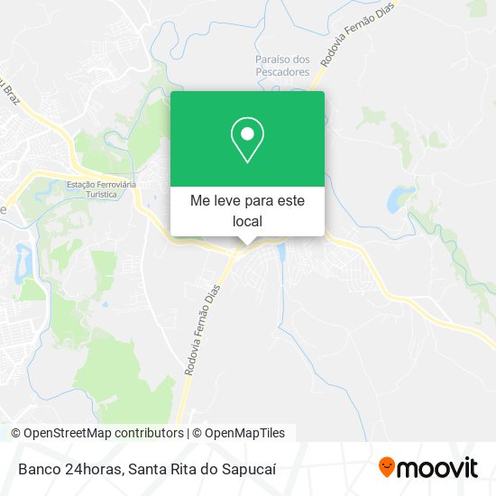 Banco 24horas mapa
