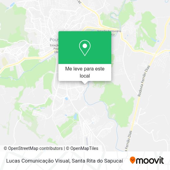 Lucas Comunicação Visual mapa