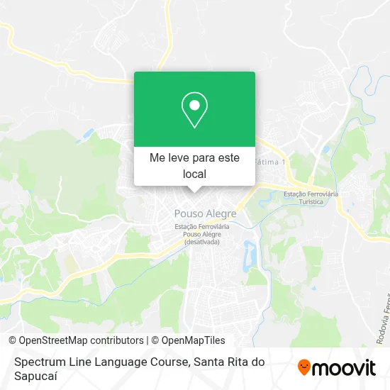 Spectrum Line Language Course mapa