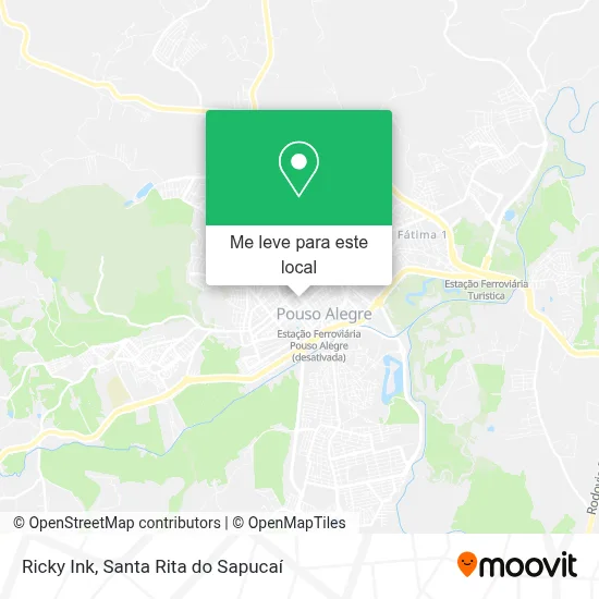 Ricky Ink mapa