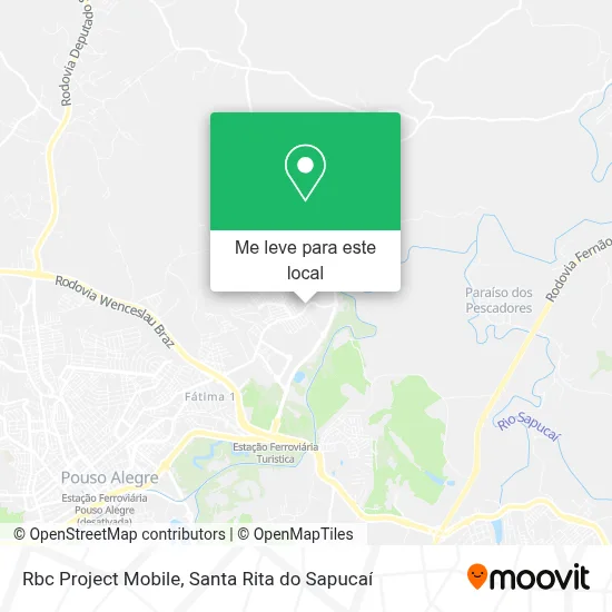 Rbc Project Mobile mapa