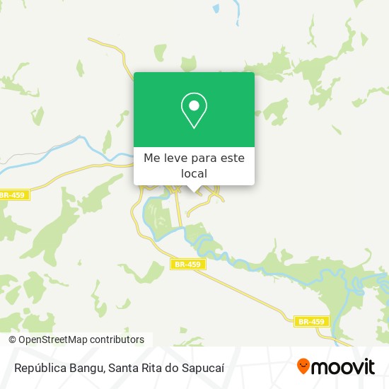 República Bangu mapa