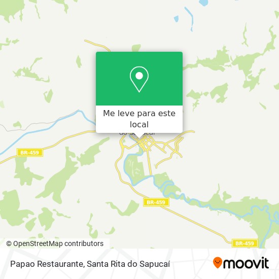 Papao Restaurante mapa