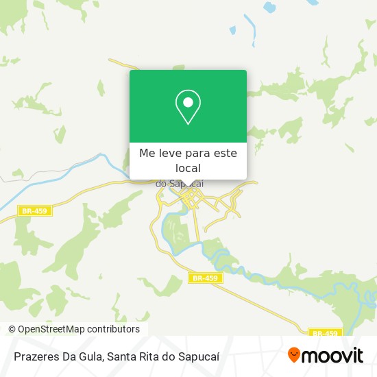 Prazeres Da Gula mapa