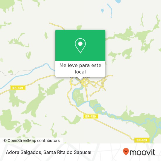 Adora Salgados, Rua Silvestre Ferraz, 332 Santa Rita do Sapucaí Santa Rita do Sapucaí-MG 37540-000 mapa