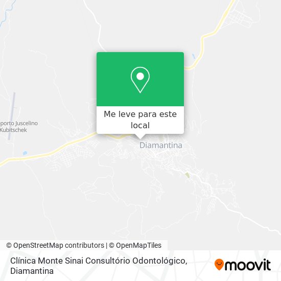 Clínica Monte Sinai Consultório Odontológico mapa