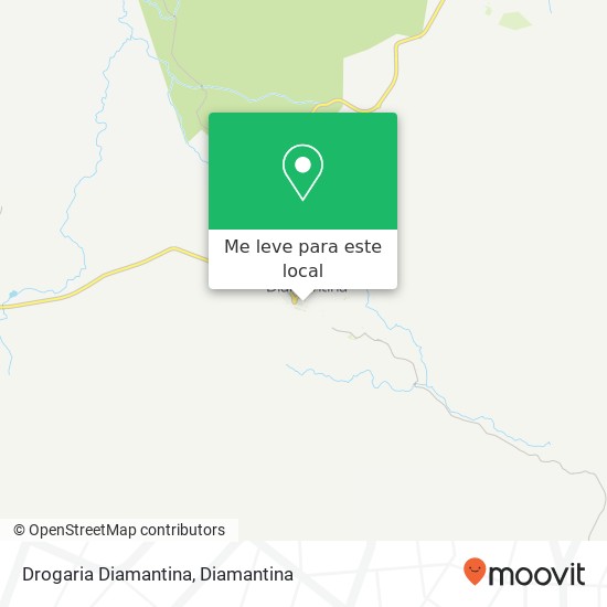 Drogaria Diamantina mapa