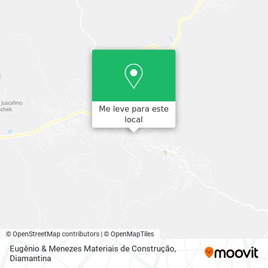 Eugênio & Menezes Materiais de Construção mapa