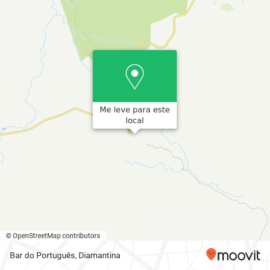 Bar do Português mapa