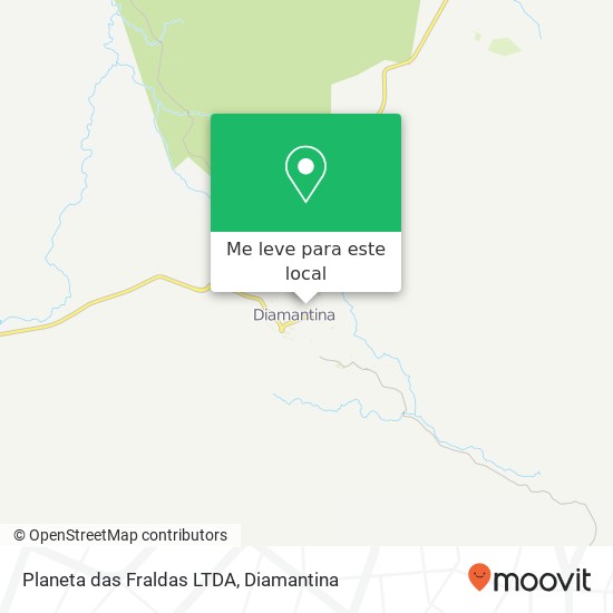 Planeta das Fraldas LTDA mapa