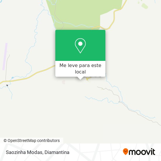 Saozinha Modas mapa