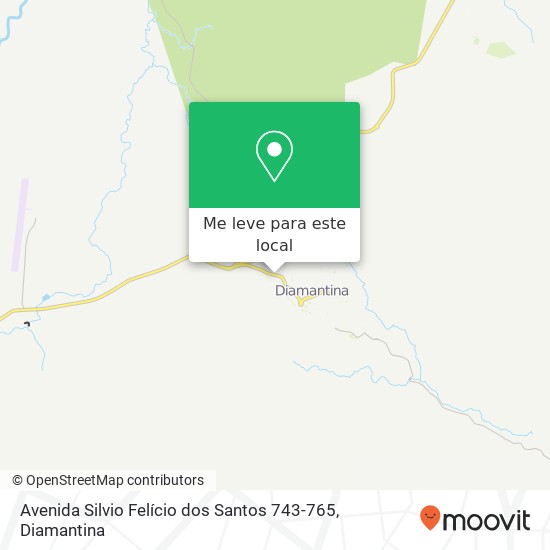 Avenida Silvio Felício dos Santos 743-765 mapa
