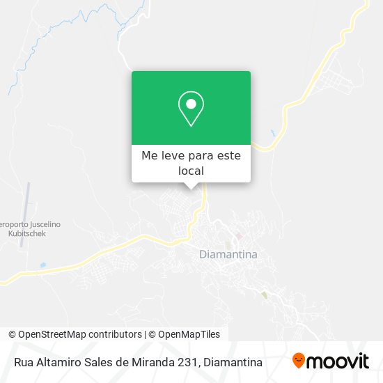 Rua Altamiro Sales de Miranda 231 mapa