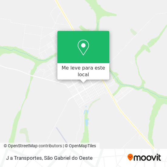 J a Transportes mapa